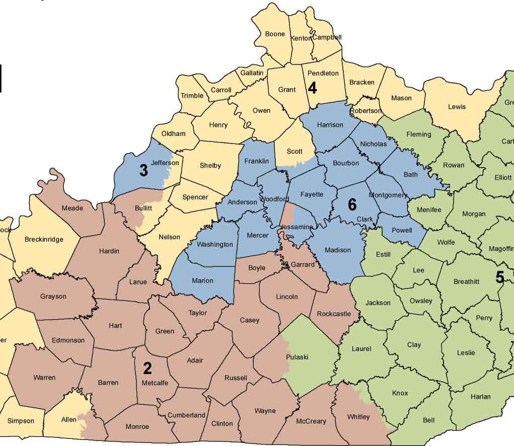 Redistricting Plan Puts Nelson In Northern Kentucky s 4th Congressional 
